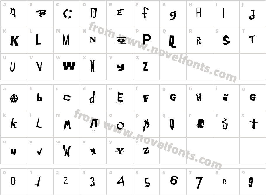 DIY TwoCharacter Map