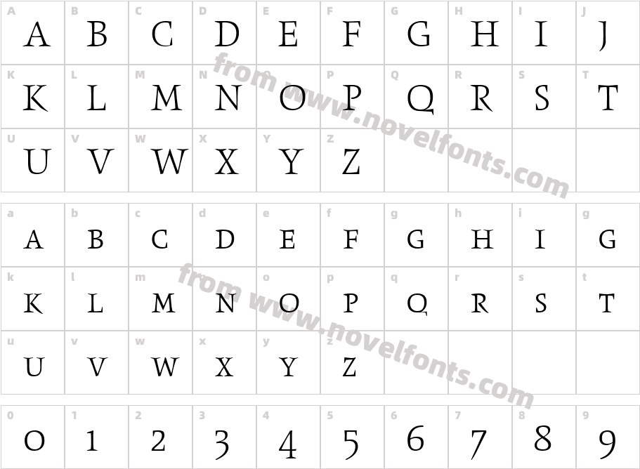 ObeliskLtSCITC TTCharacter Map