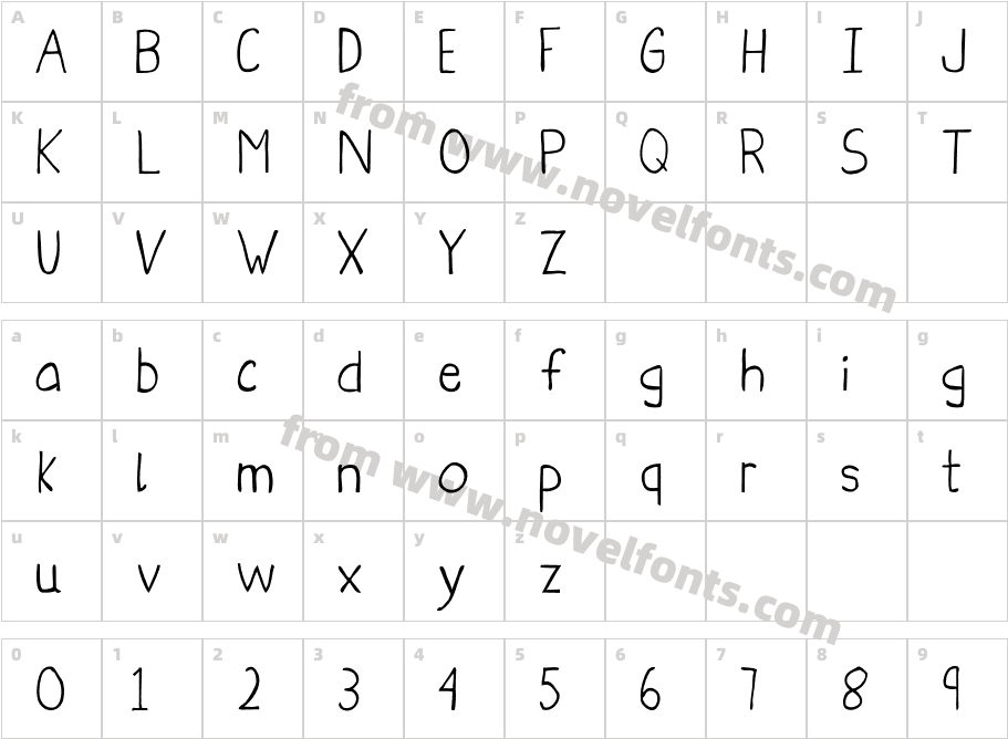 ObelisqueCharacter Map