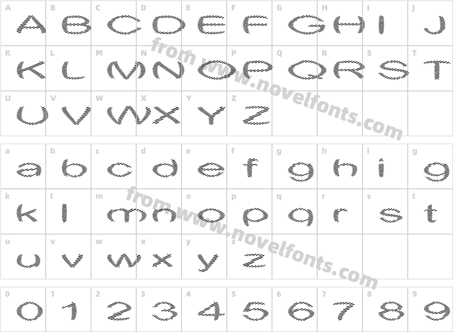 Obtuse OneCharacter Map