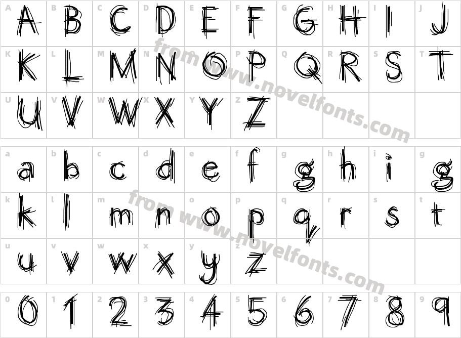 OctemberScriptCharacter Map