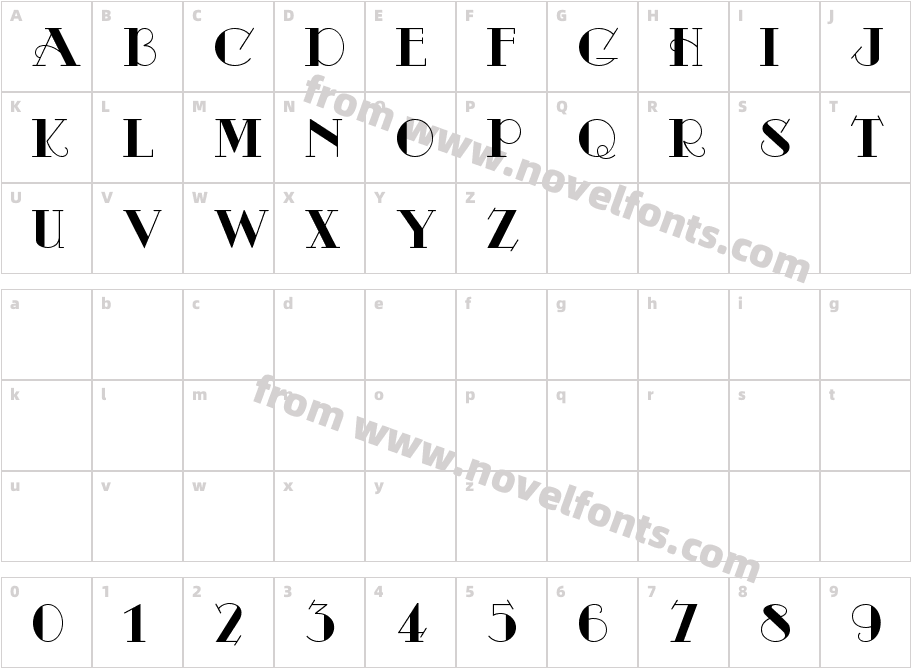 OdalisqueCharacter Map