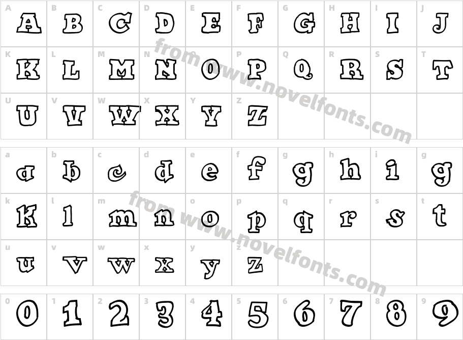 Ode 2 Paste UpCharacter Map