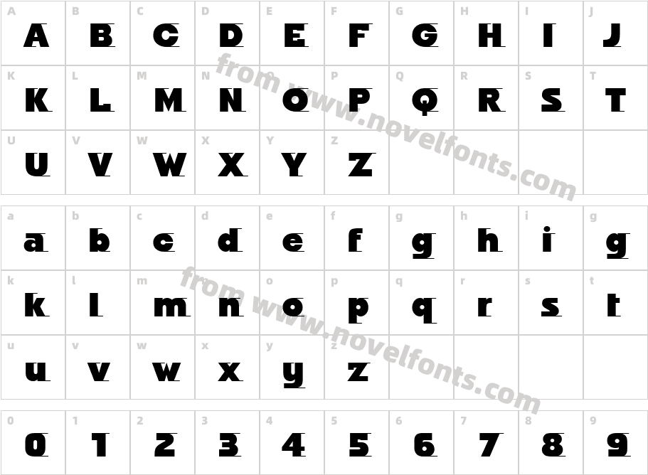 Odyssee Md ITC TT UltraCharacter Map