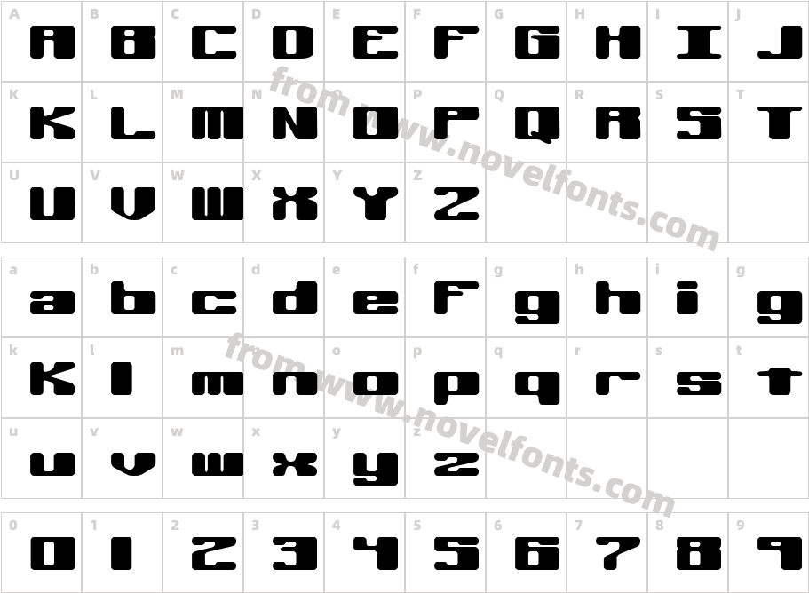 Off Kilter R BRKCharacter Map