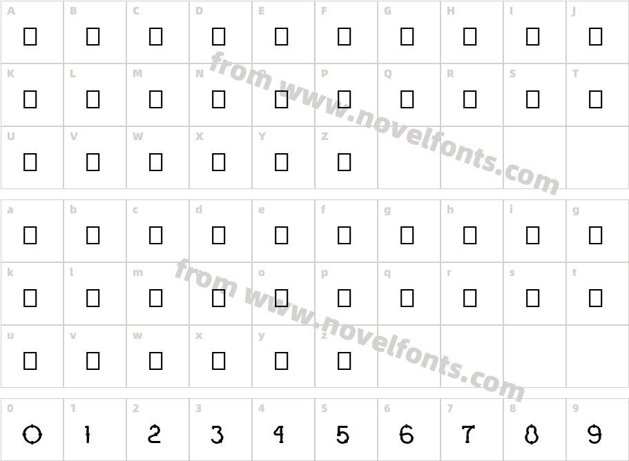 Ograda NormalCharacter Map