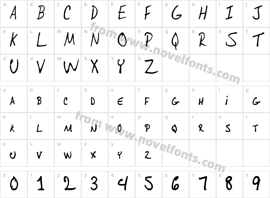 OhdeeseeCharacter Map