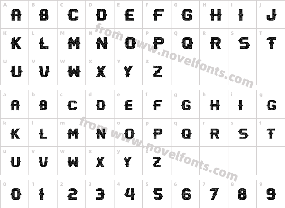 OliviaSpurs-AlternateCharacter Map