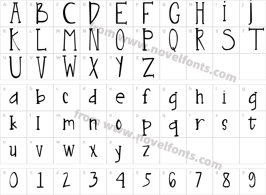 DJB Nouveau LightCharacter Map