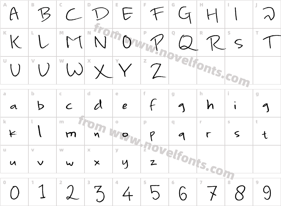 OneDayinMalangbongCharacter Map