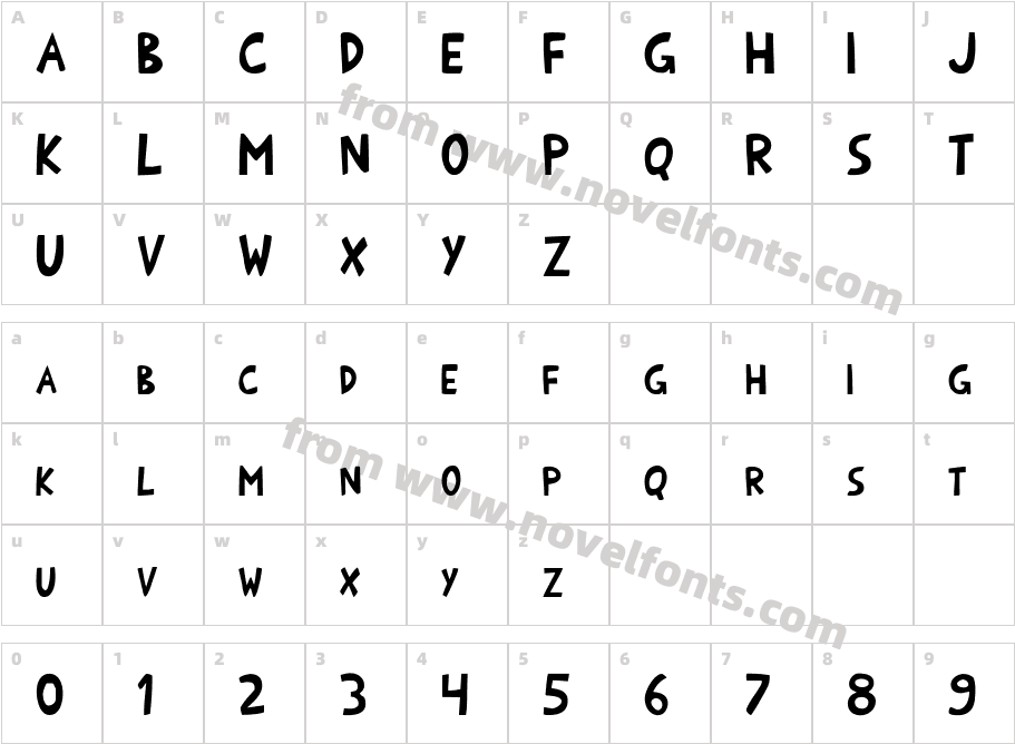 OnomatoShark!Character Map