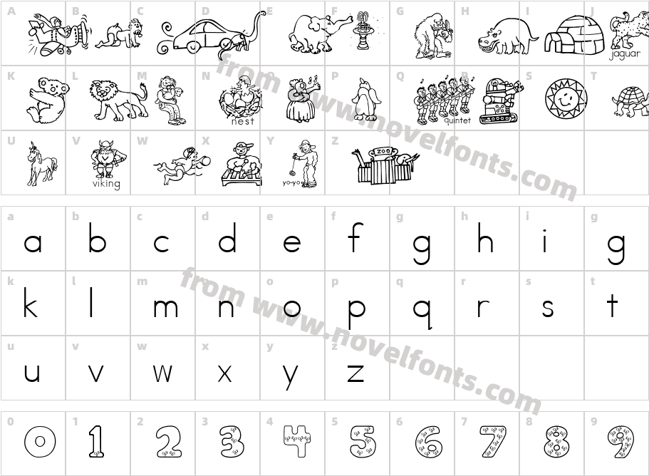 AbcPhonicsTwoCharacter Map