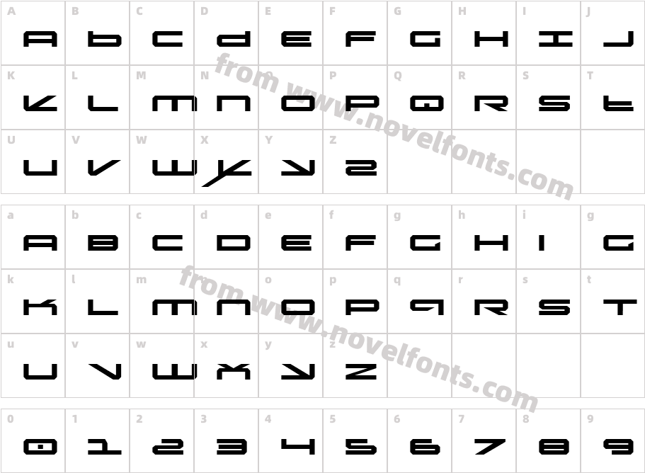 OramacCharacter Map