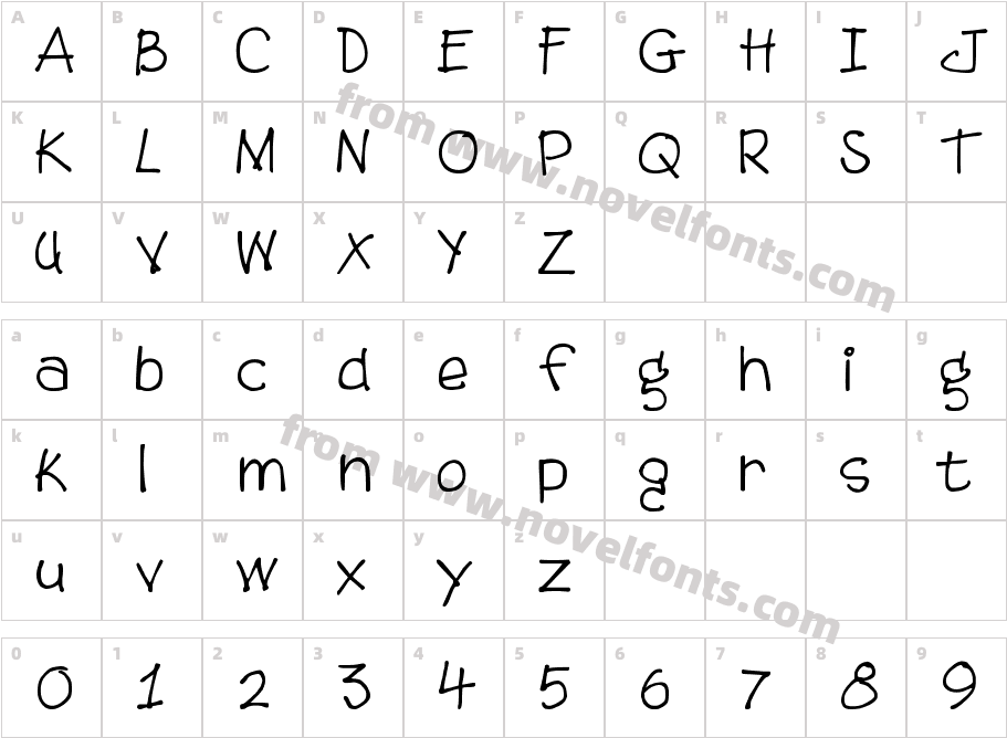 DJB TweenybopperCharacter Map