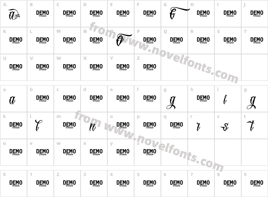 OriginalGangstACharacter Map