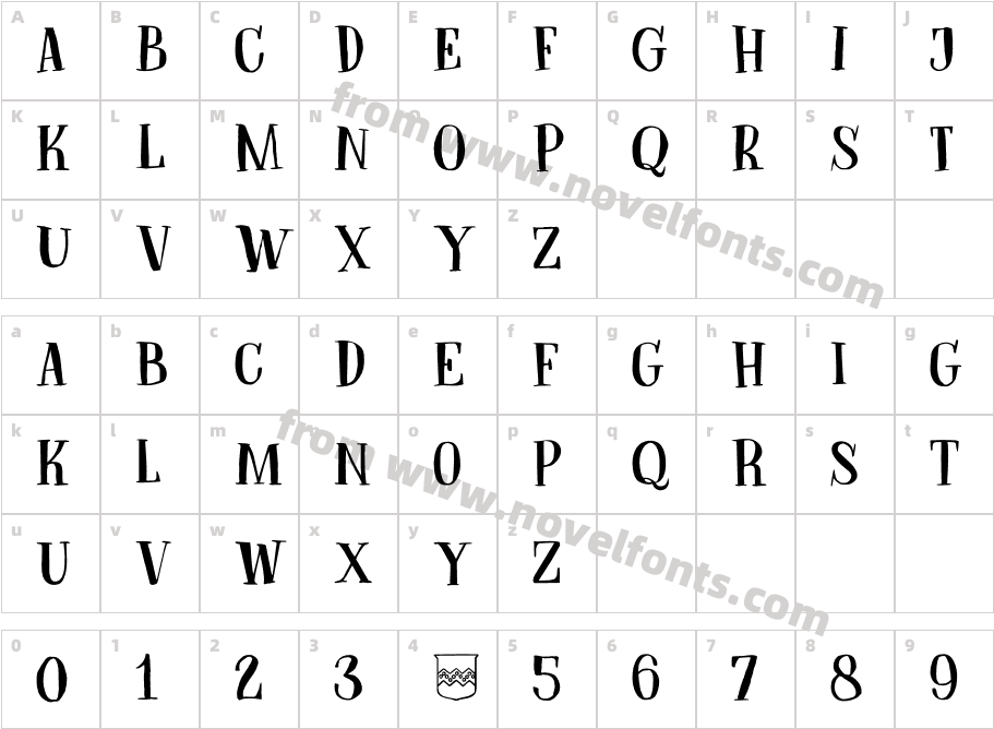 DK BodiamCharacter Map