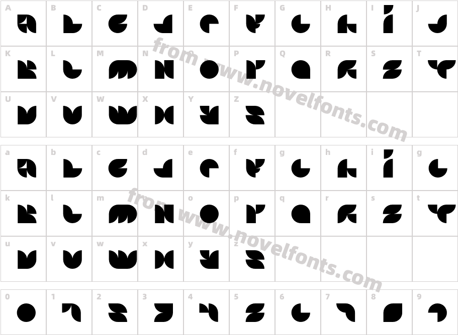 OtscookieCharacter Map