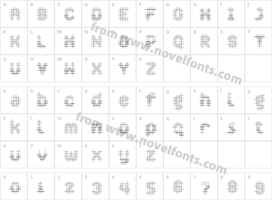 Overcross ExtraLightCharacter Map