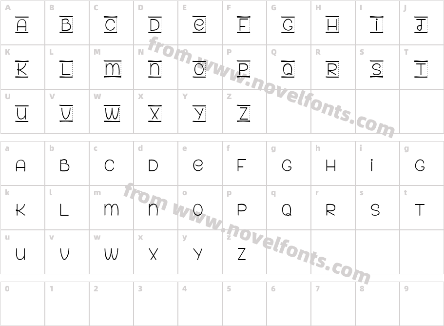 PAPER FOR YOUR ASSCharacter Map