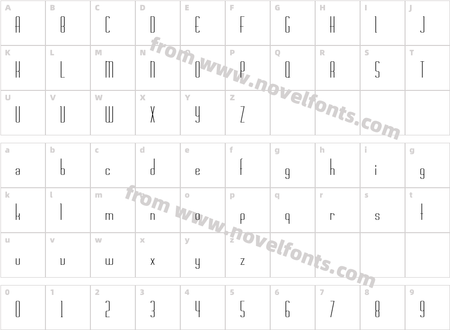 PCCalameroCharacter Map