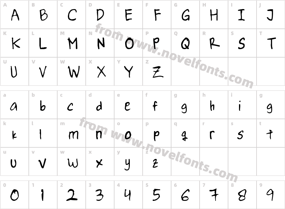 PNTBellaCharacter Map