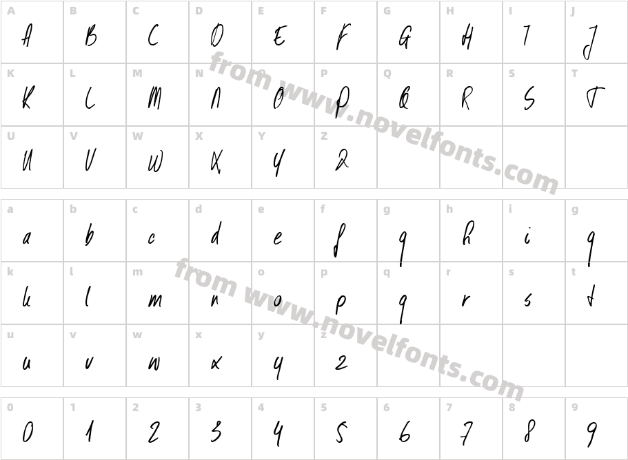 DKKusukusuCharacter Map