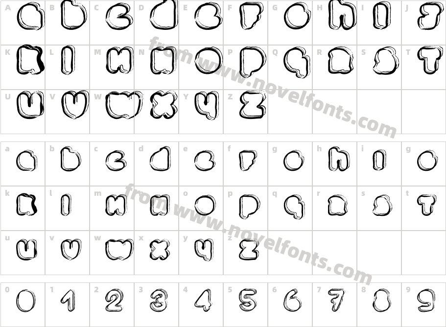 PONCTUATIONCharacter Map