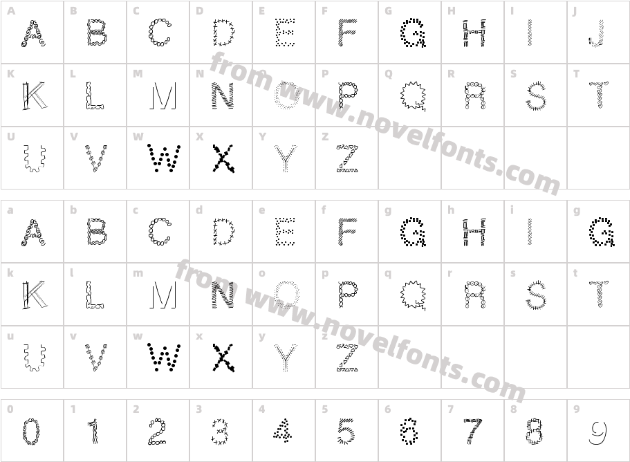 PWPatchworkCharacter Map