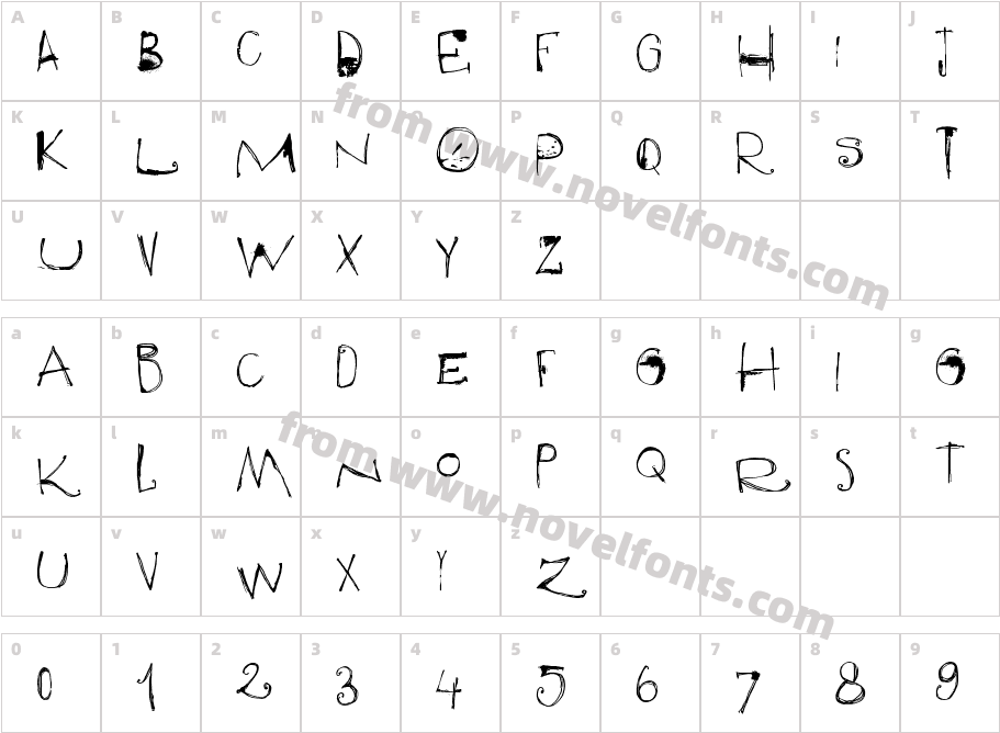 DKQilinCharacter Map