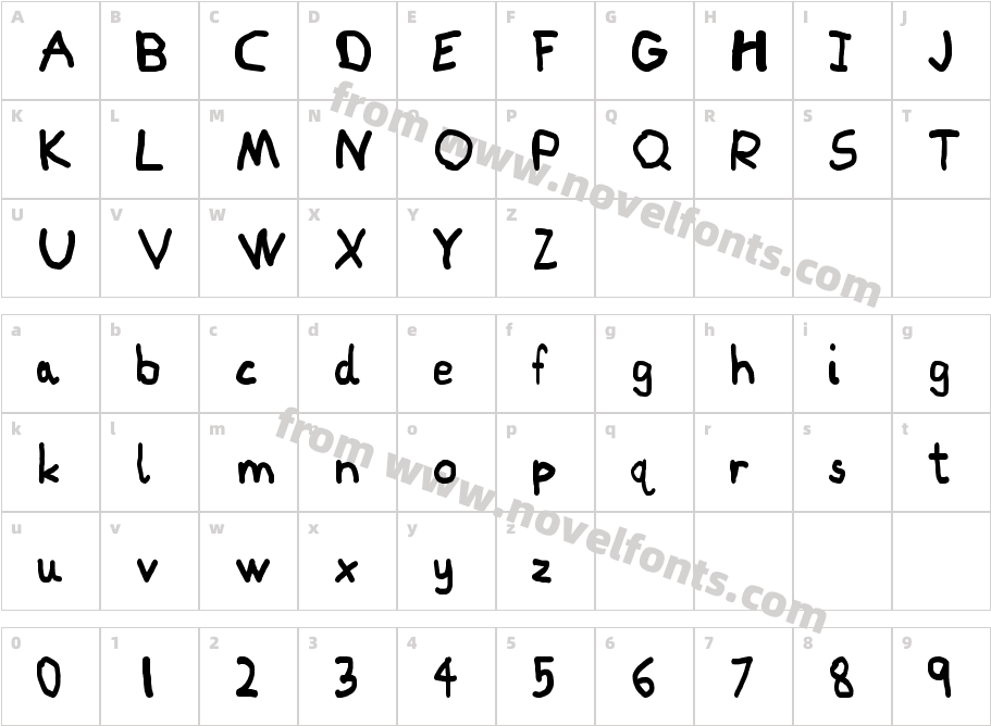 Paint Letters (Greek Extended)Character Map