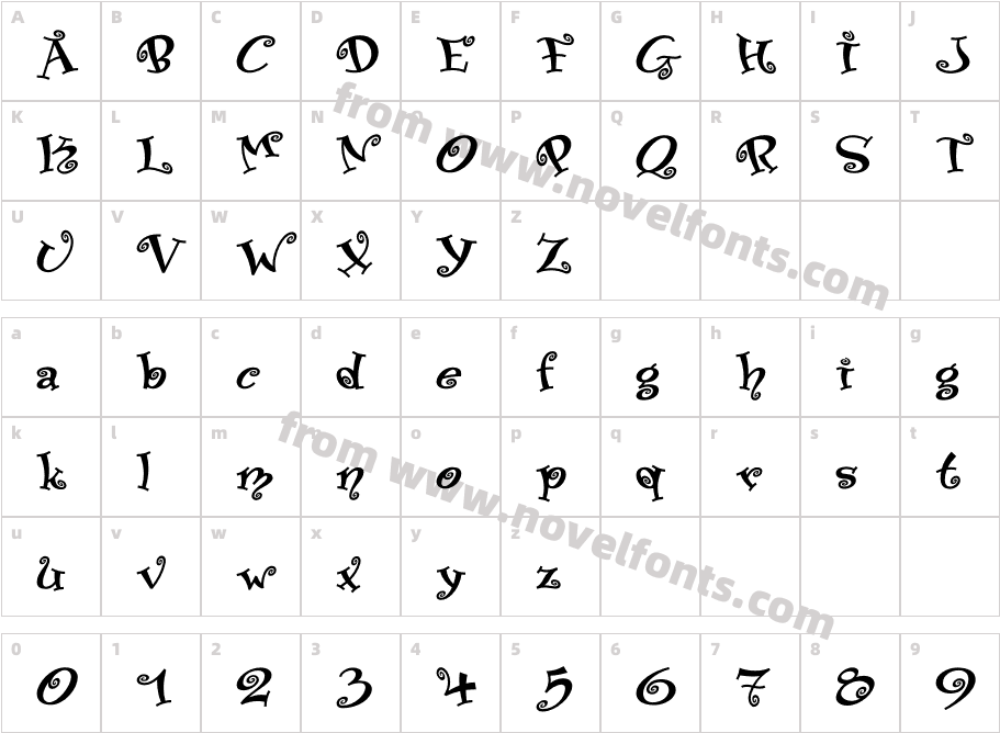 PaisleyICG-02Character Map