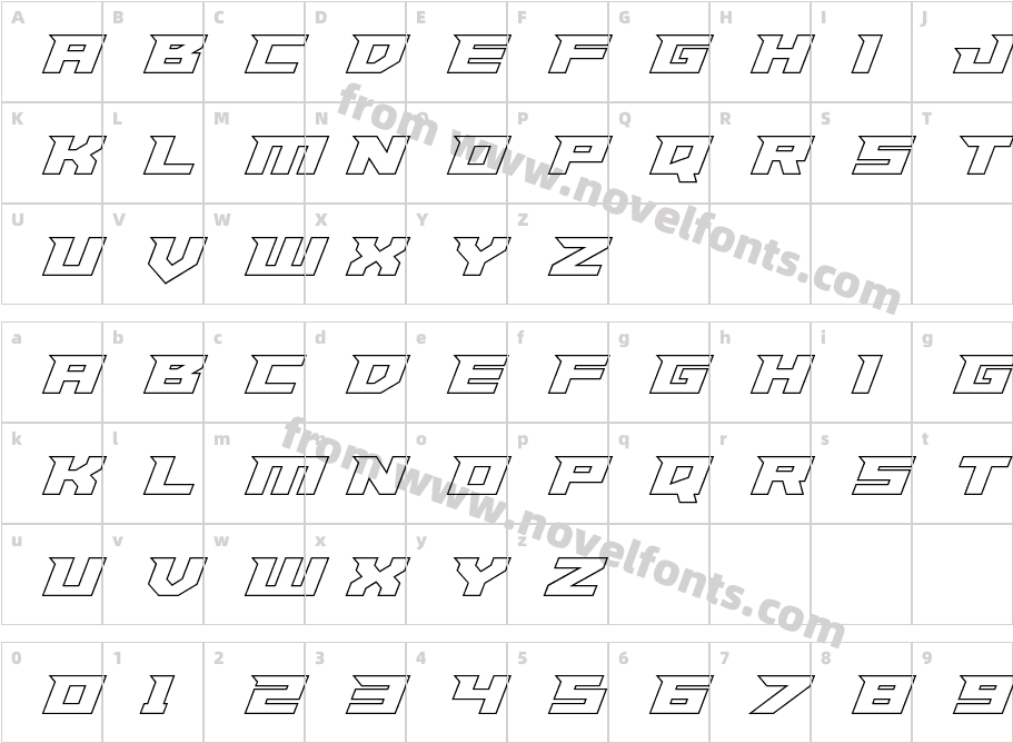 Paladins OutlineCharacter Map