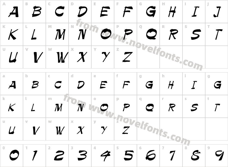 PalettePlainCharacter Map