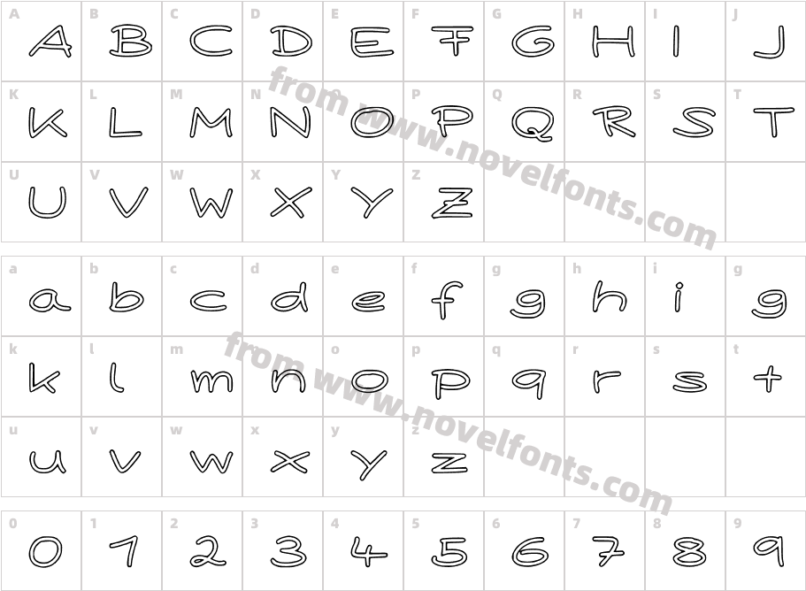 Paper Plane HollowCharacter Map