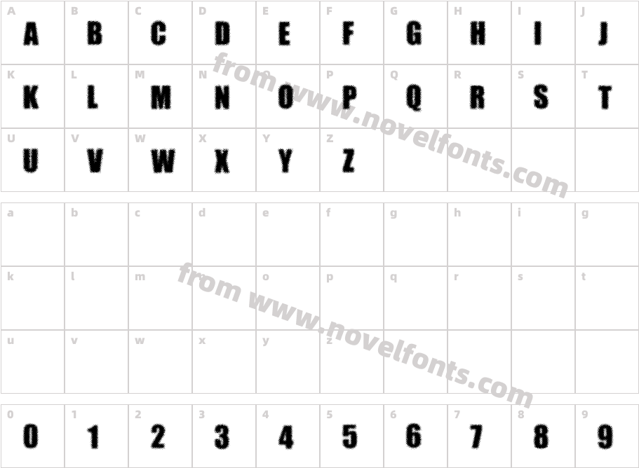 DOTIMPACTCharacter Map