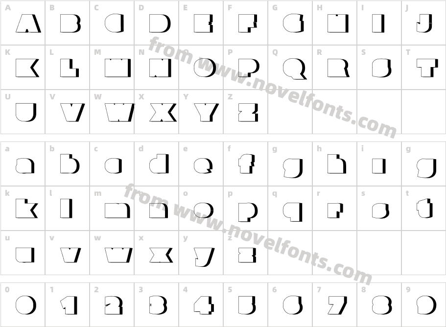 Parafuse ShadowCharacter Map