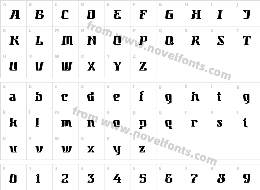 ParahyanganCharacter Map