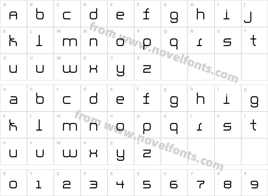 ParallelloCharacter Map