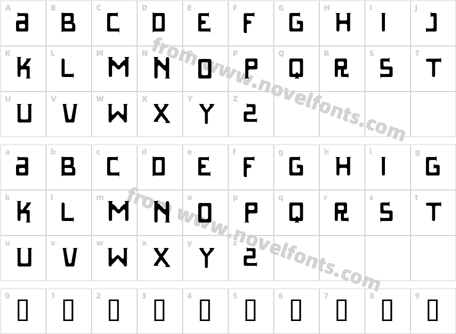 ParasightCharacter Map