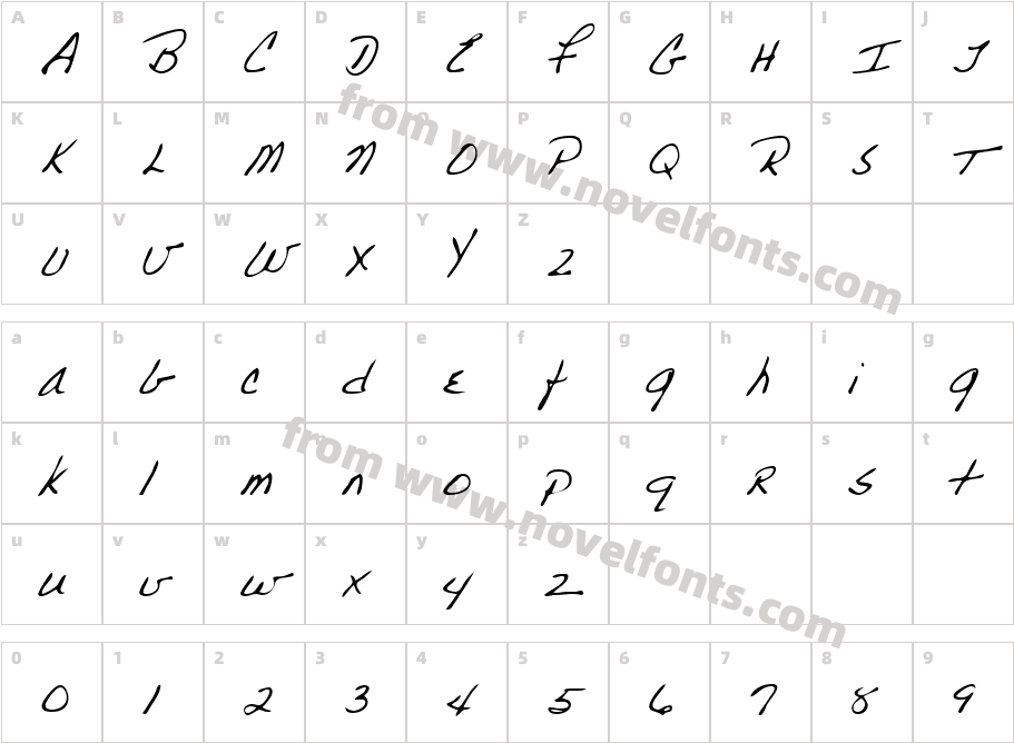 ParkersHand-PlainCharacter Map