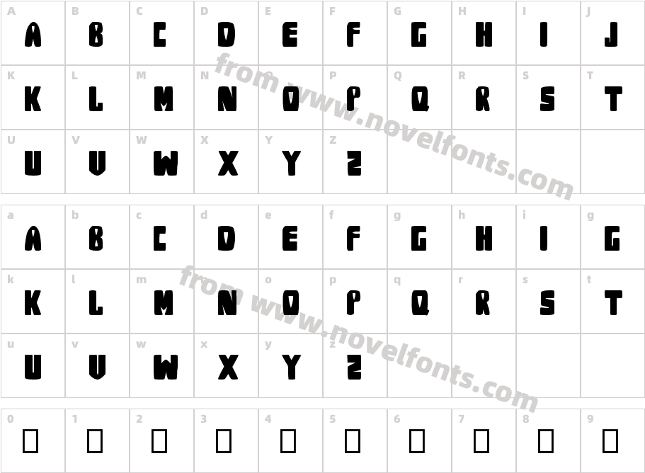 Parrot LeafCharacter Map