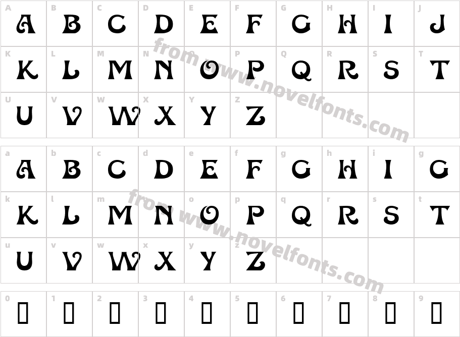 PasdenomCharacter Map