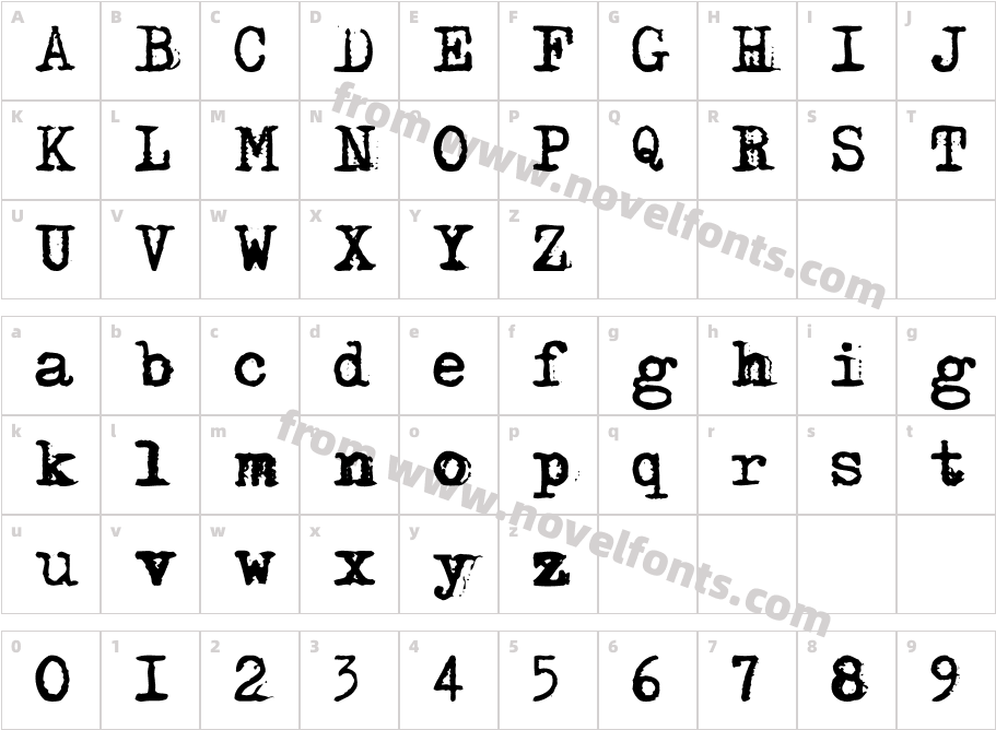 DS MosterCharacter Map