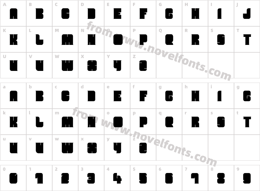 Peep - Regular DemoCharacter Map