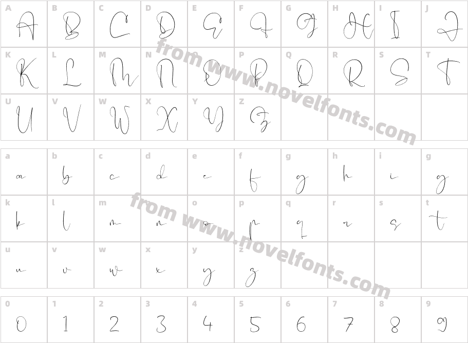 Pelgona StilmanCharacter Map