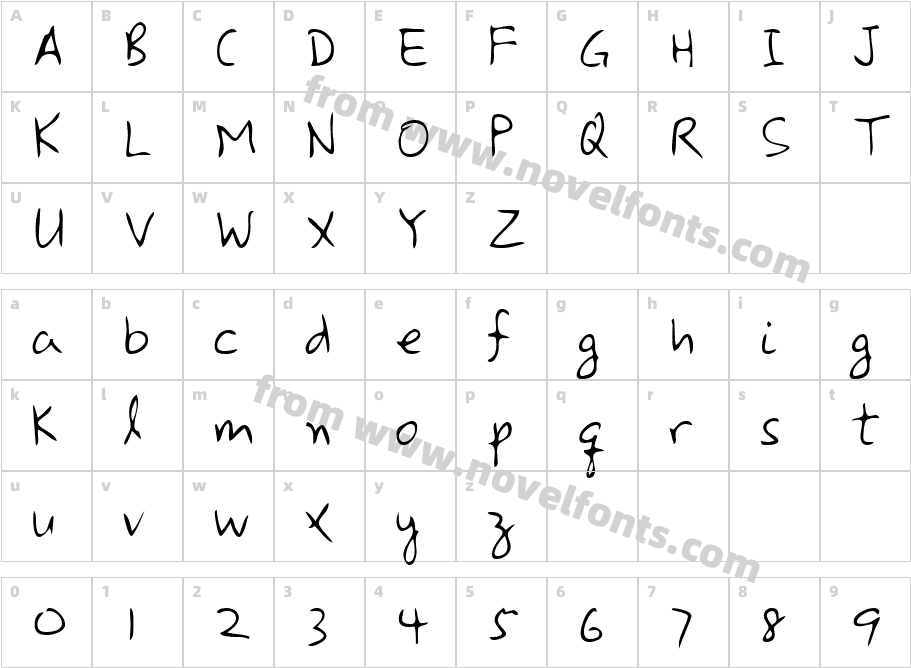 PennysHand-PlainCharacter Map