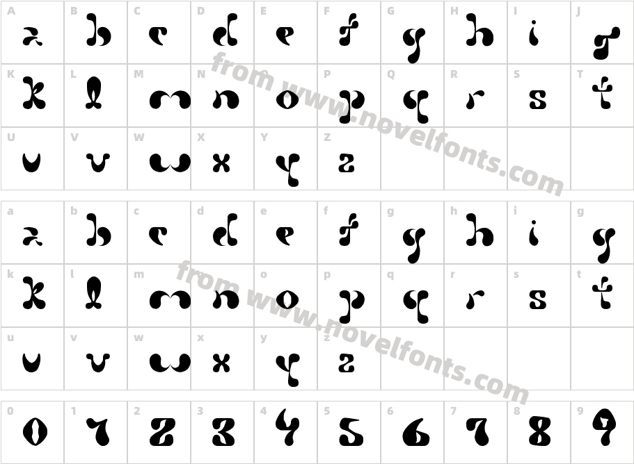 PetalCharacter Map