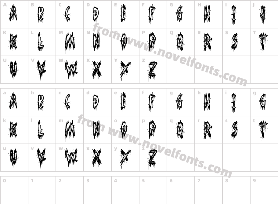 Phantom GhostCharacter Map