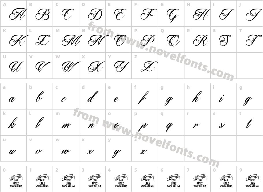 Pharmount Personal Use OnlyCharacter Map