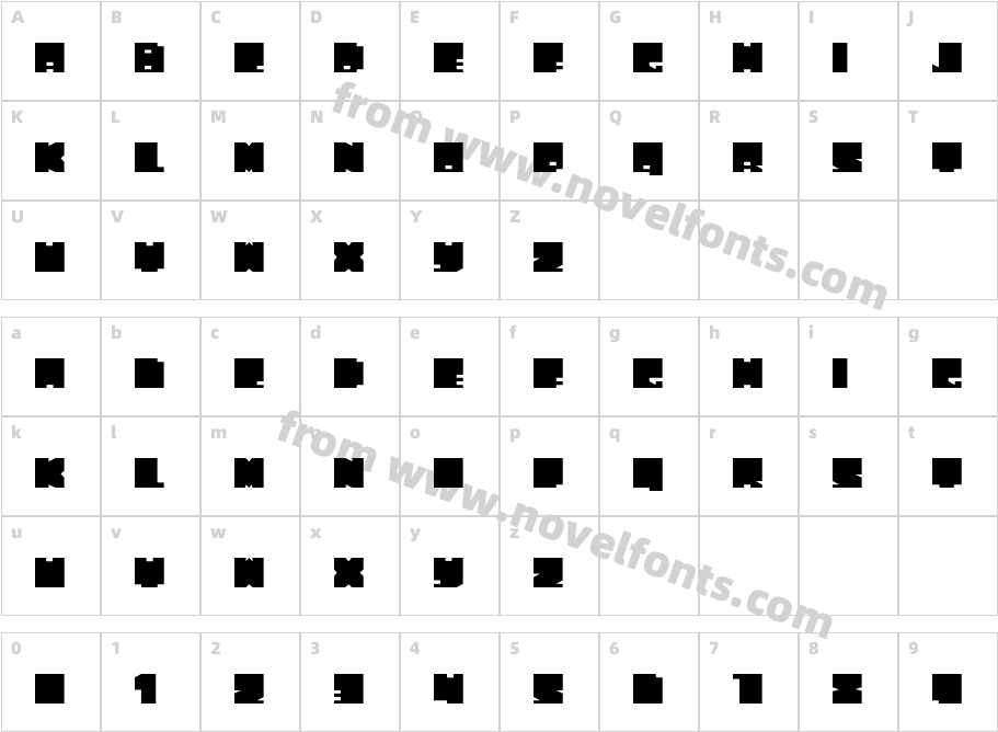 PhatBloxCharacter Map